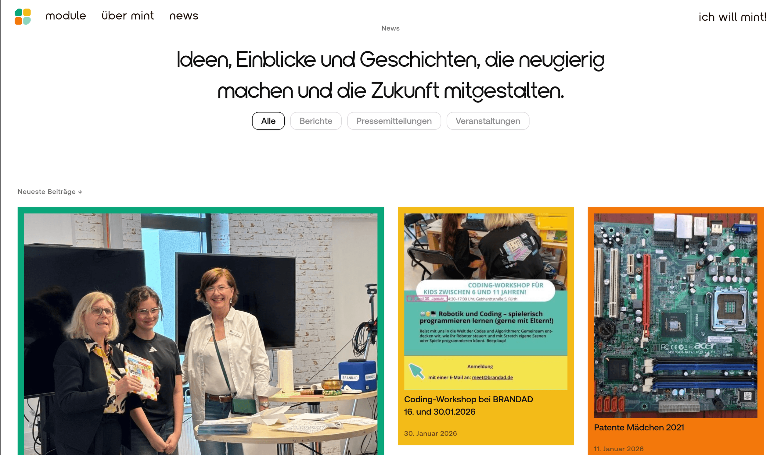 MINT kann auch schön sein